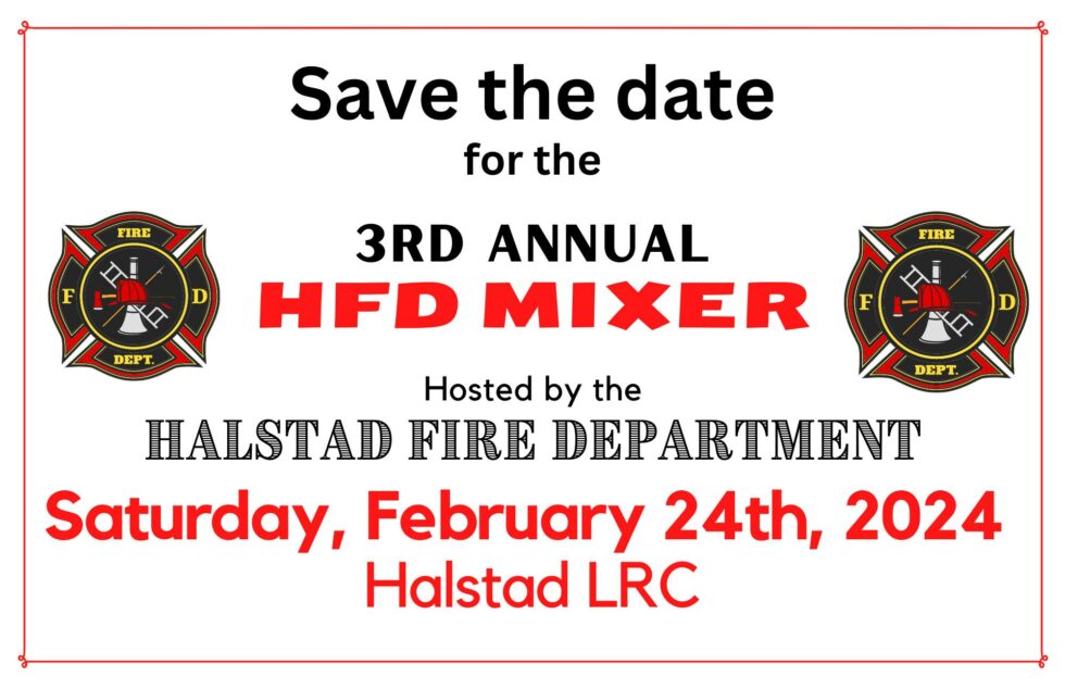 Halstad Fire Department Mixer Halstad